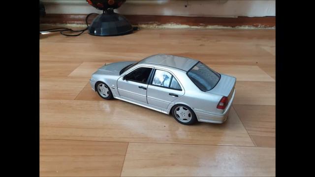 1995 Mercedes Benz C36 AMG W202,1:18 Scale. Автомодели.Обзор