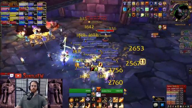 25 Man BUGGED Gluth Prot Paladin Kiter POV - WotLK Classic Beta смотреть онлайн