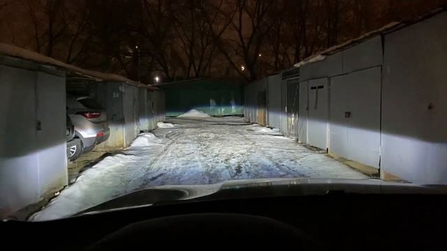 MTF matrix system Biled 3'. Подсветка поворотов подключена на ПТФ смотреть онлайн
