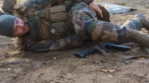 Наложение турникета на ногу