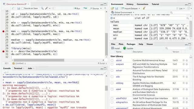 How to Export Descriptive Statistics Output to Excel in R - Part 1 | R смотреть онлайн