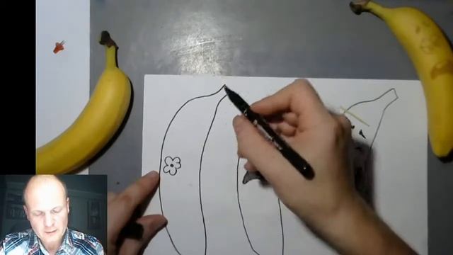 Рисуем на бананах смотреть онлайн