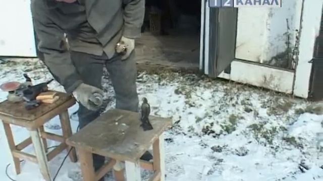 Скульптуры из угольной пыли смотреть онлайн