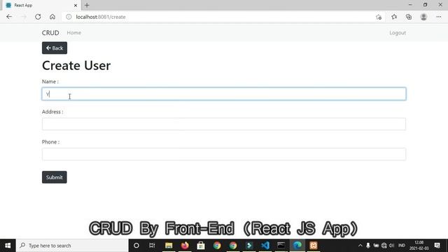CRUD MySQL :: RESTful Api Node.JS Express.JS (Back End) And React.JS Redux-Axios (Front End) смотреть онлайн