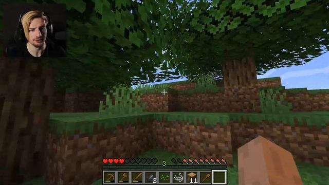 SO I PLAYED MINECRAFT FOR THE FIRST TIME (kinda) || Minecraft смотреть онлайн