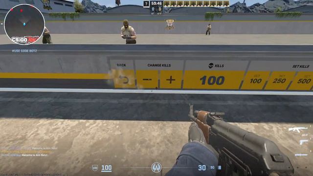 CS2 карта для тренировки аима смотреть онлайн
