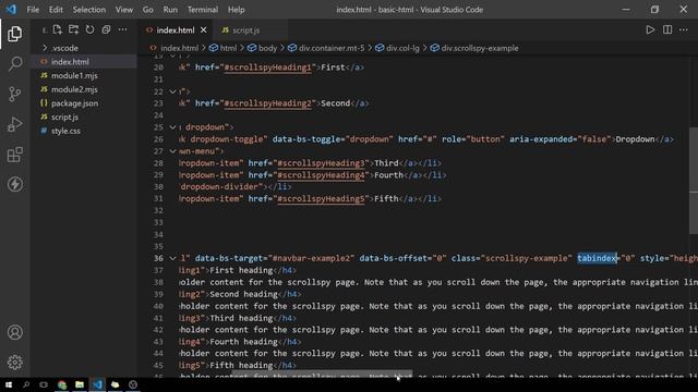 Bootstrap Scrollspy (Hindi) смотреть онлайн