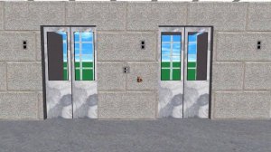 Beno Skyscrapersim ,  City center garage - glass doors & Sounds Mod