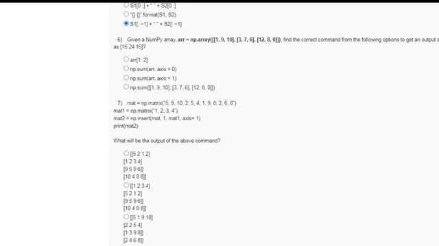 NPTEL Python for Data Science Week 2 Quiz Answers 2023 | Sikshapath Blog смотреть онлайн