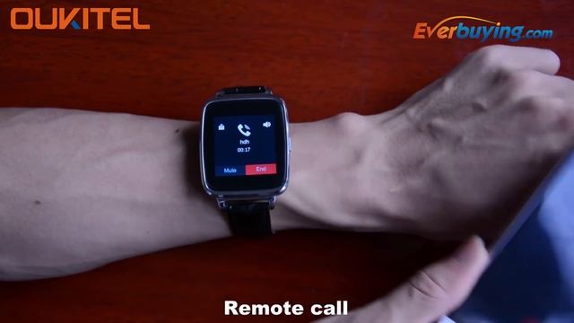 OUKITEL A28 MTK2502 Bluetooth 4.0 Smart Watch смотреть онлайн