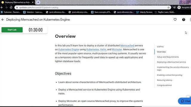 Lab 4: Deploying Memcached on Kubernetes Engine смотреть онлайн