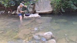 Попытка рыбалки на реке Абин Краснодарского края !