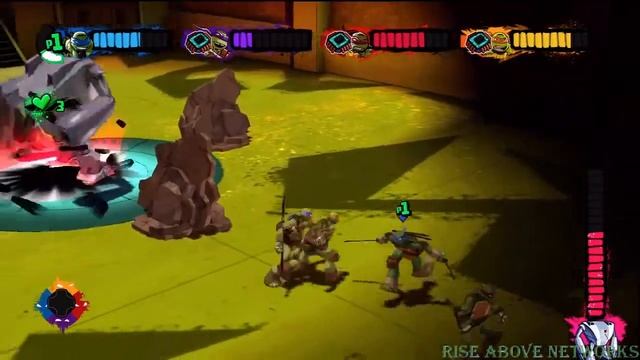 Nickelodeon's Teenage Mutant Ninja Turtles - Walkthrough (Part 6) - Mission 2-3 "Stockman Lab" [HD] смотреть онлайн