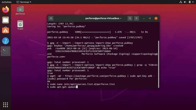 Installing Helix Core on Linux смотреть онлайн