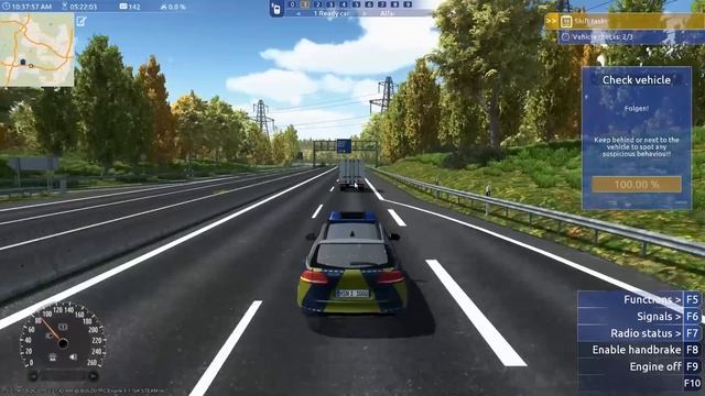 Autobahn Police Simulator Gameplay смотреть онлайн