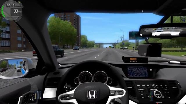 РАБОТАЕМ ДПСНИКОМ В CITY CAR DRIVING + ИГРАЕМ НА РУЛЕ!! смотреть онлайн