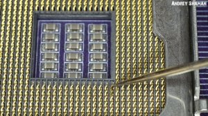 ✌ Выравниваниваем погнутые ножки сокета Intel