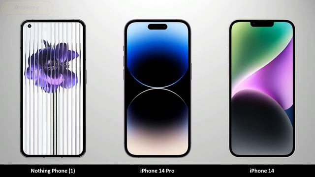 iPhone 14 Pro vs iPhone 14 vs Nothing Phone 1 - Comparison смотреть онлайн