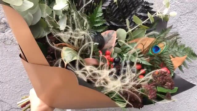 Букет мужской «Альфа-самец» флористика смотреть онлайн