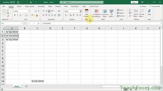 Date Picker in Excel - The Coolest Little Helper in Excel! смотреть онлайн