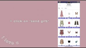 how to gift people on everskies ( app & website ) ♡