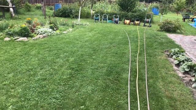 Обзор катушек для поливочных шлангов. Какую выбрать ? смотреть онлайн