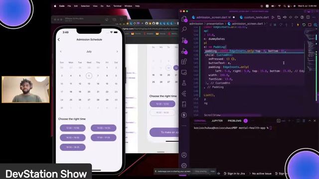 Building a Mental Health Care App with Flutter: DevStation Episode 27 смотреть онлайн
