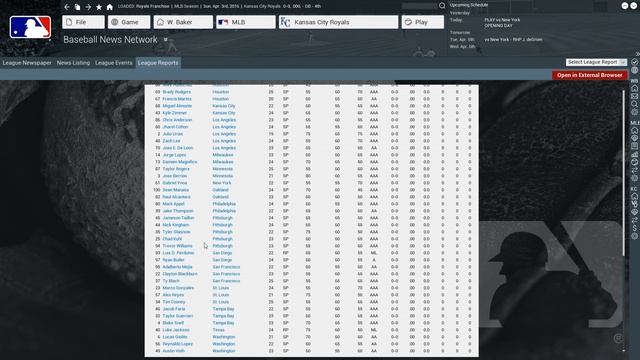 Out of the Park Baseball 17: Kansas City Royals Franchise [Ep 1] смотреть онлайн