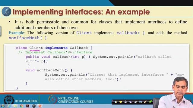 Lecture 21: Interface-II смотреть онлайн