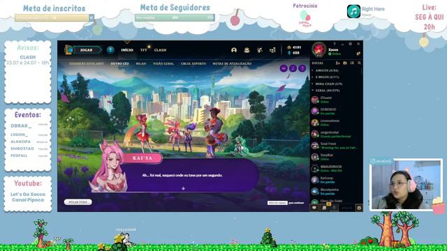 #071 Início da Novel de Guardiãs Estelares | League of Legends смотреть онлайн