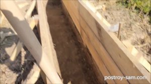 Как копать траншею под фундамент