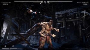Mortal Kombat XL Kitana Vs Goro PC 4K.