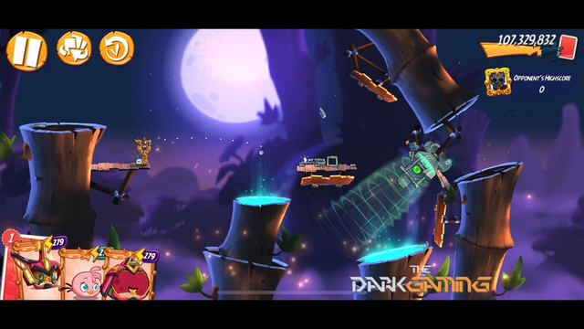 Angry Birds 2-RR2 (RED, BLUE, MATILDA, TERRANCE, SILVER, BOMB, STELLA & BUBBLES) | The Dark Gaming смотреть онлайн