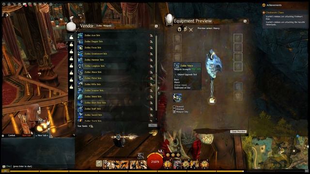 Guild Wars 2 - Zodiac Weapons Preview смотреть онлайн