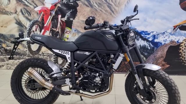 Несколько слов о Fuego Scrambler 250 с обновленным двигателем. смотреть онлайн