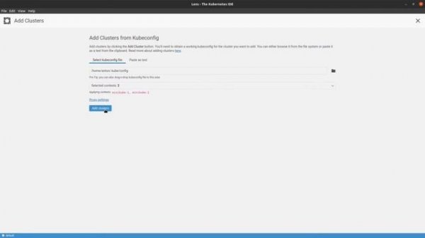 17 - Lens - IDE для Kubernetes