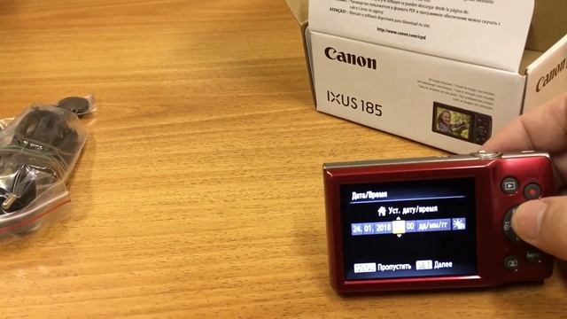 Фотоаппарат Canon IXUS 185 (распаковка) смотреть онлайн