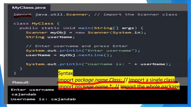 JAVA Project, Package and Class смотреть онлайн