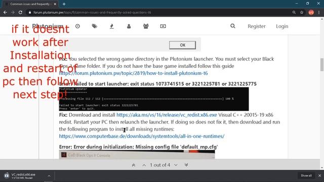 How to fix plutonium launcher failed to start error / MINDOFG4VY смотреть онлайн