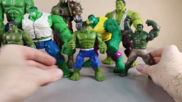 Hulk Action Figure Collection | 22 Incredible Hulk Figures смотреть онлайн