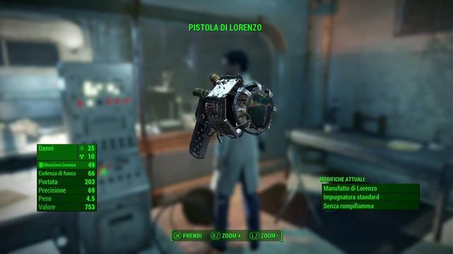 FALLOUT 4: Armi uniche "Pistola di Lorenzo" смотреть онлайн