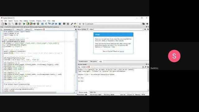 P09 K Mean & EM Algorithm Program смотреть онлайн