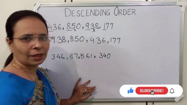 How to arrange 3 digit numbers in descending order |Decreasing Order of 3 digit numbers|Planet Math смотреть онлайн