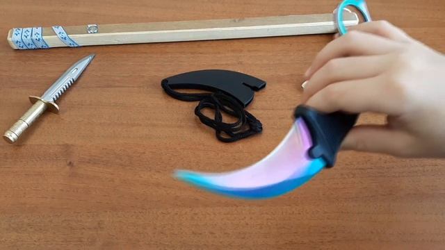 Нож Керамбит CS Go Градиент Распаковка Обзор и Тест смотреть онлайн
