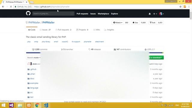 How to Install Gmail SMTP Server using Composer in PHP - PART - 1 смотреть онлайн