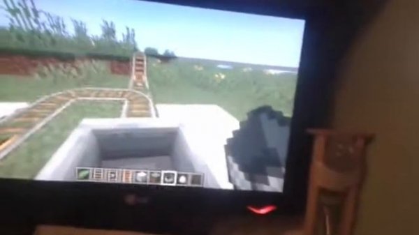 Обзор моего трамвая в майнкрафте 2 часть 2;3 маршрут