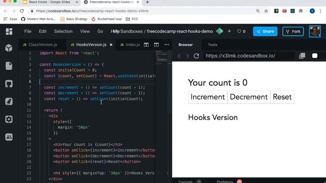 Intro to React Hooks - Yazeed Bzadough смотреть онлайн