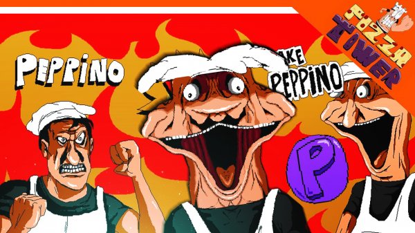 ? РАНГ P БОСС FAKE PEPPINO ХАРДКОР! ФЕЙК ПРОТИВ ПЕППИНО ? PIZZA TOWER (Пицца тауэр) Прохождение