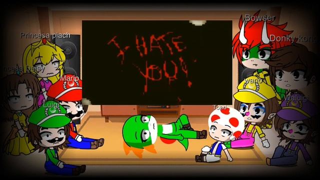 personagem de super Mario reagido a história do Luigi i hate you ( canal @ThePaiTroll ) смотреть онлайн