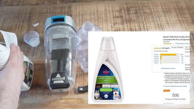 BISSELL 2225N CrossWave Pet Pro 3-in-1 Bodenreiniger ►Test & Erfahrung  Mit Dem Bissell Wischsauger